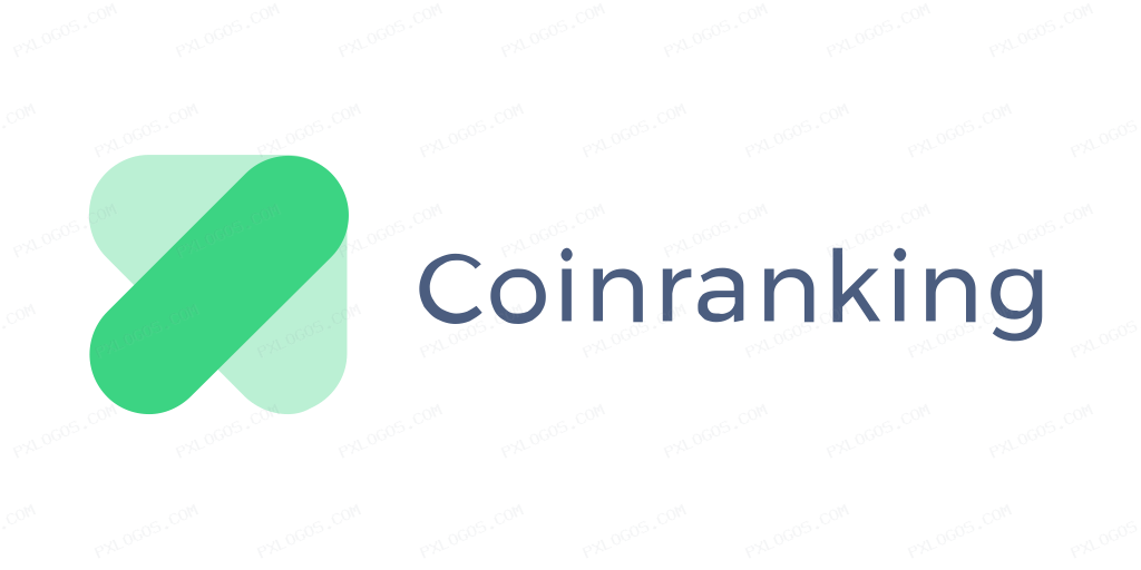 Coinranking Wordmark Logo PNG with transparent background