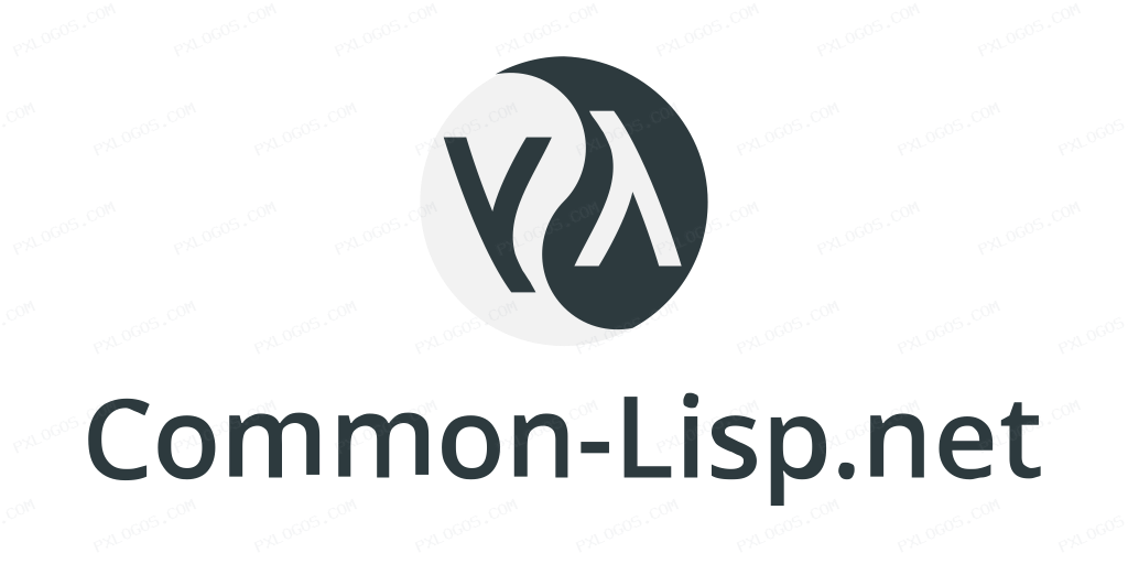 Common Lispnet Wordmark Logo PNG with transparent background