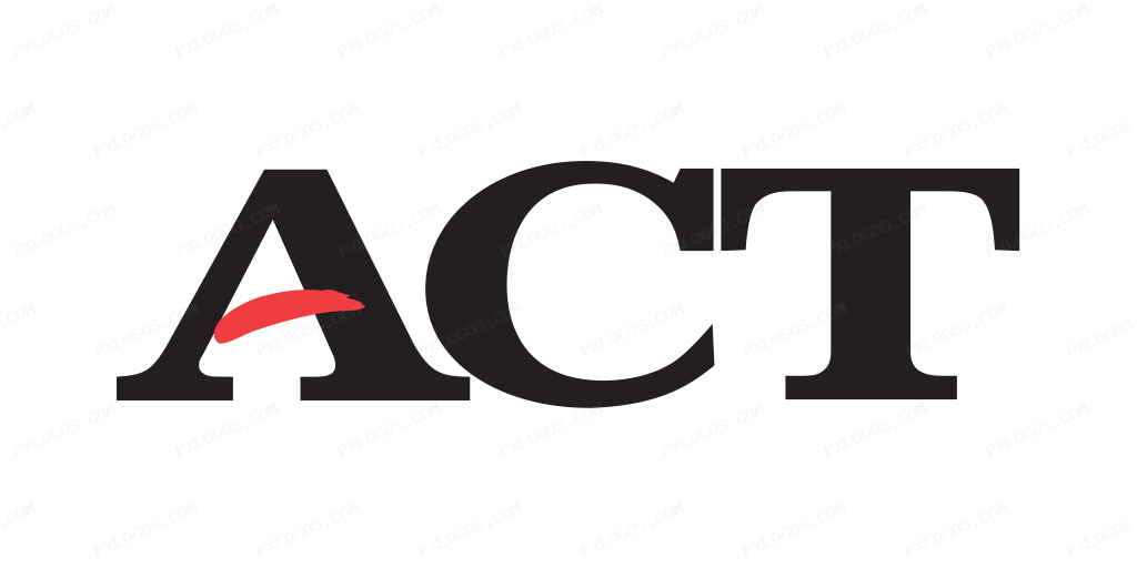 Act Wordmark Logo PNG with transparent background