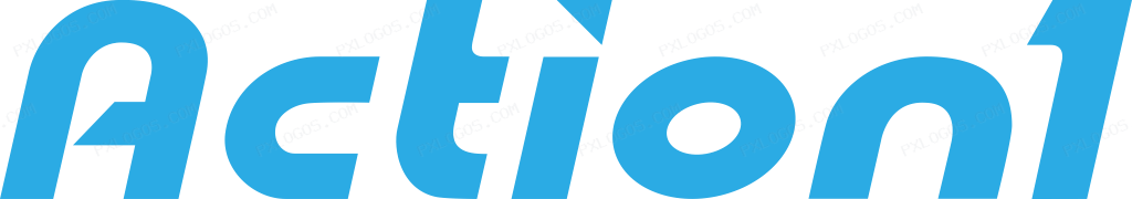 Action1 Logo PNG with transparent background