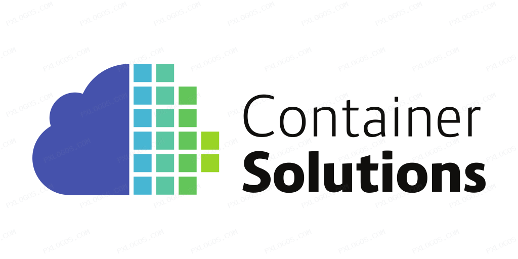 Container Solutions Wordmark Logo PNG with transparent background