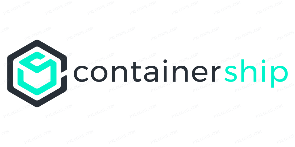 Containershipio Wordmark Logo PNG with transparent background