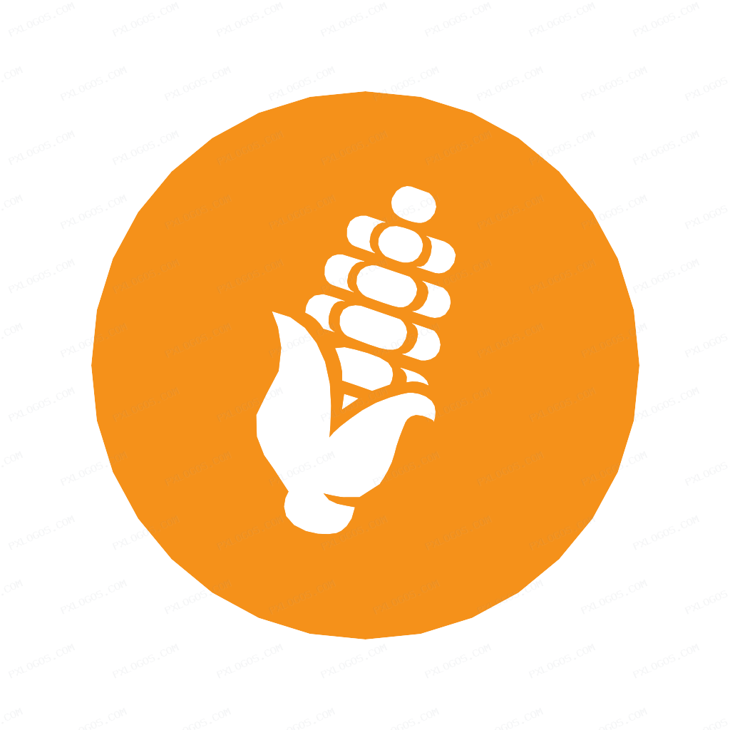 Corn Logo PNG with transparent background