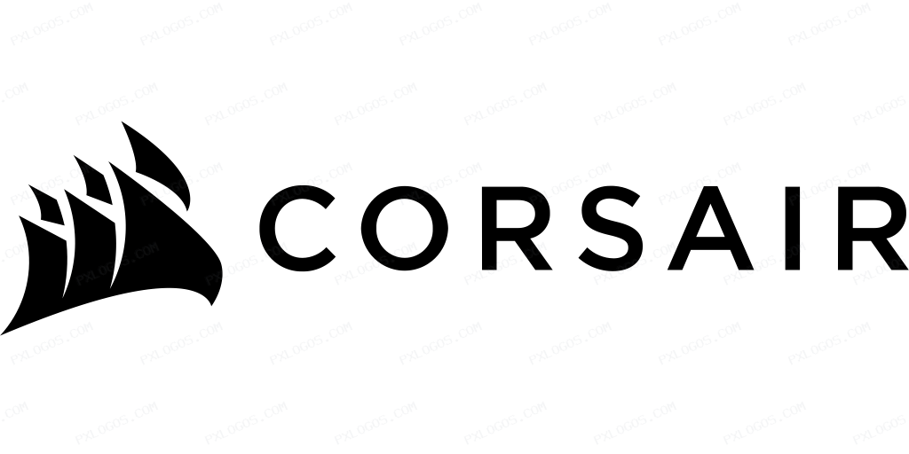 Corsair Wordmark Logo PNG with transparent background