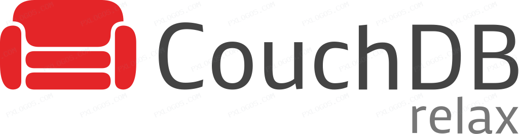 Couchdb Wordmark Logo PNG with transparent background