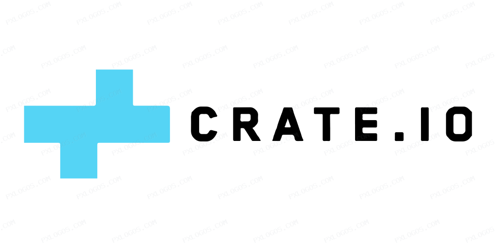 Crateio Wordmark Logo PNG with transparent background