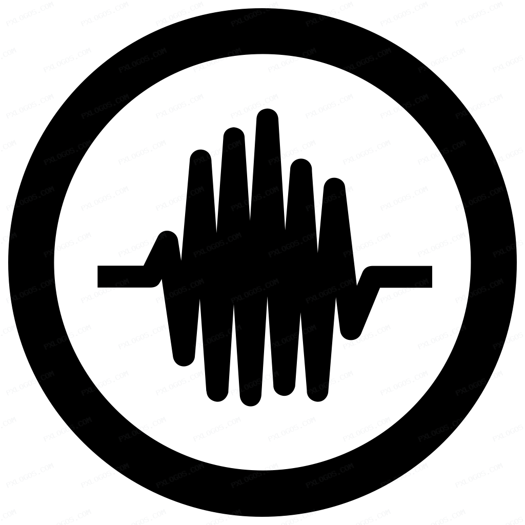 Creative Commons Sampling Logo PNG with transparent background