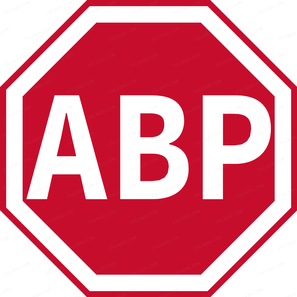 Adblock Plus Logo PNG with transparent background