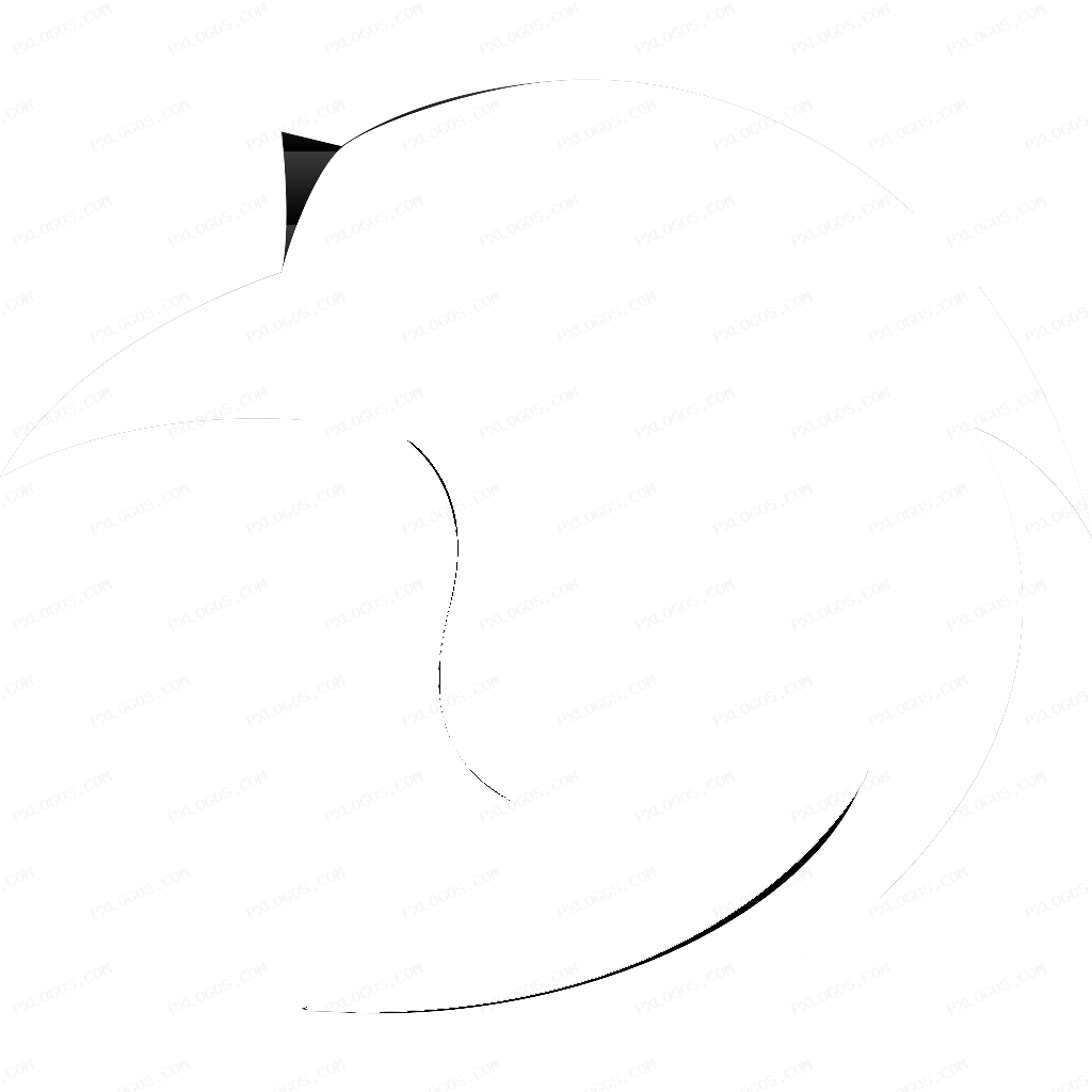 Crow CI Logo PNG with transparent background