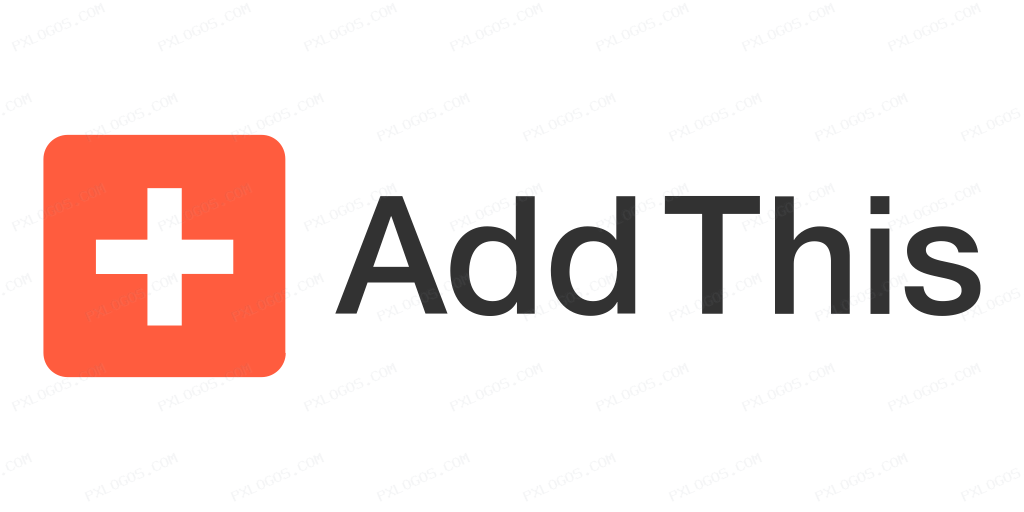 Addthis Wordmark Logo PNG with transparent background