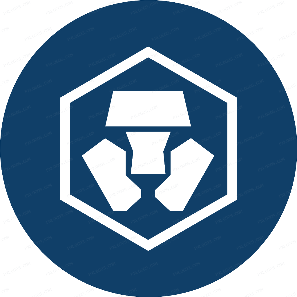 Crypto Com Logo PNG with transparent background