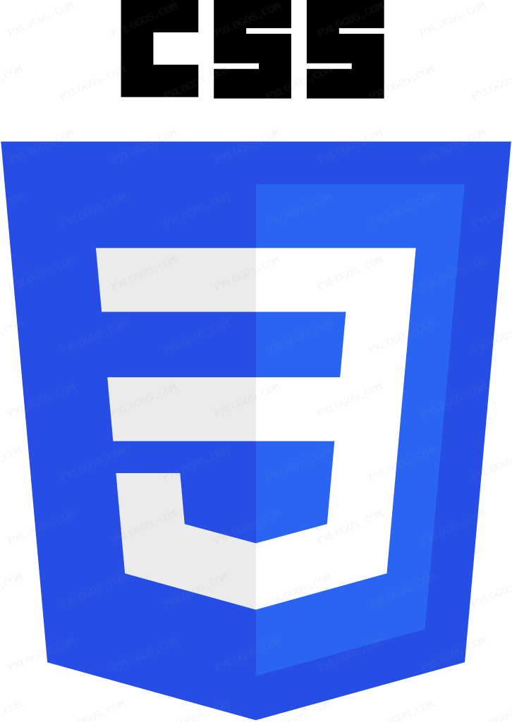 CSS 3 Logo PNG with transparent background