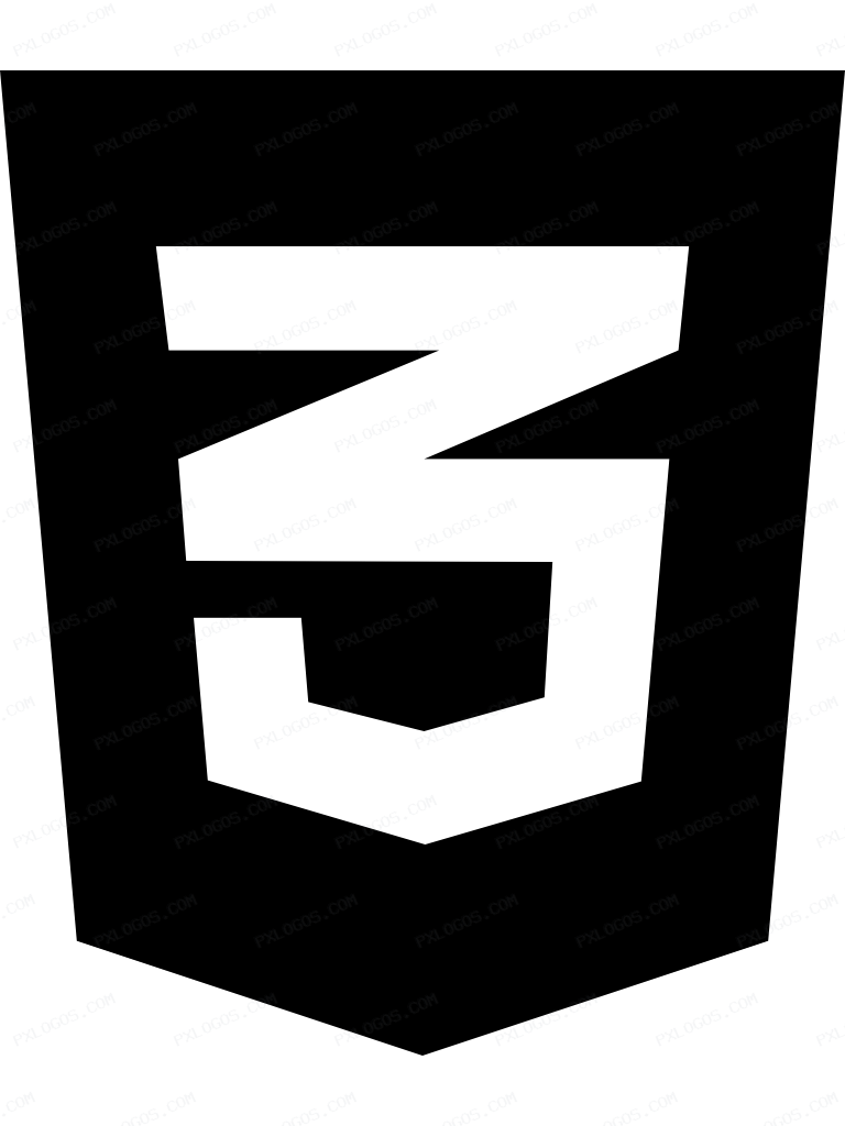 Css3 Alt Logo PNG with transparent background