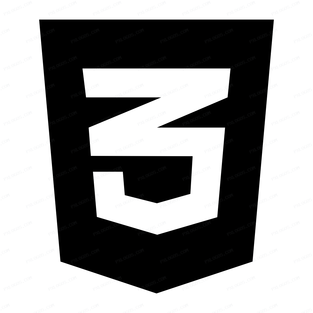 Css3 Shiled Logo PNG with transparent background