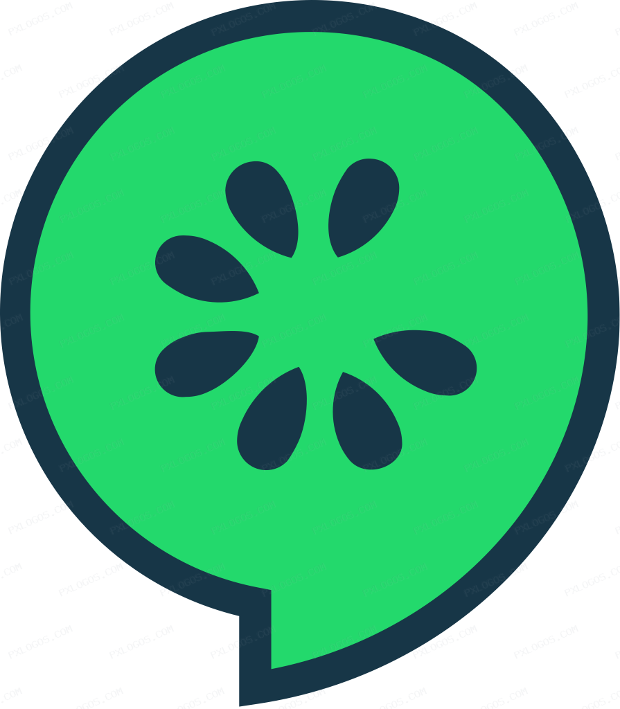 Cucumber Logo PNG with transparent background