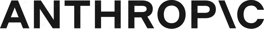Anthropic Wordmark Logo PNG with transparent background