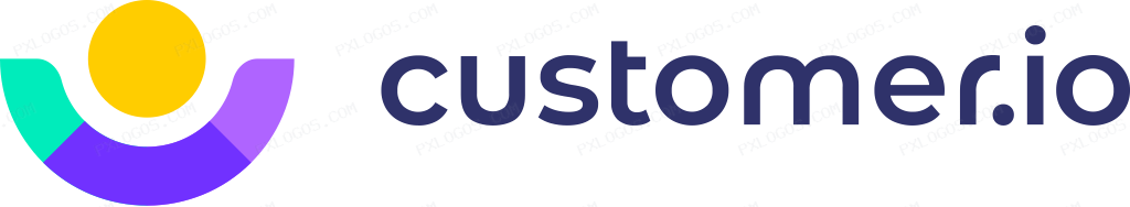 Customerio Wordmark Logo PNG with transparent background