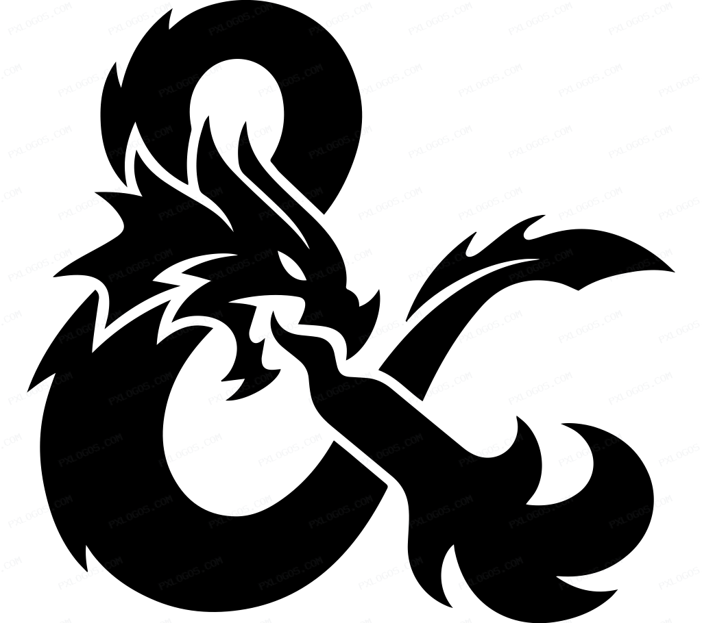 D And D Logo PNG with transparent background