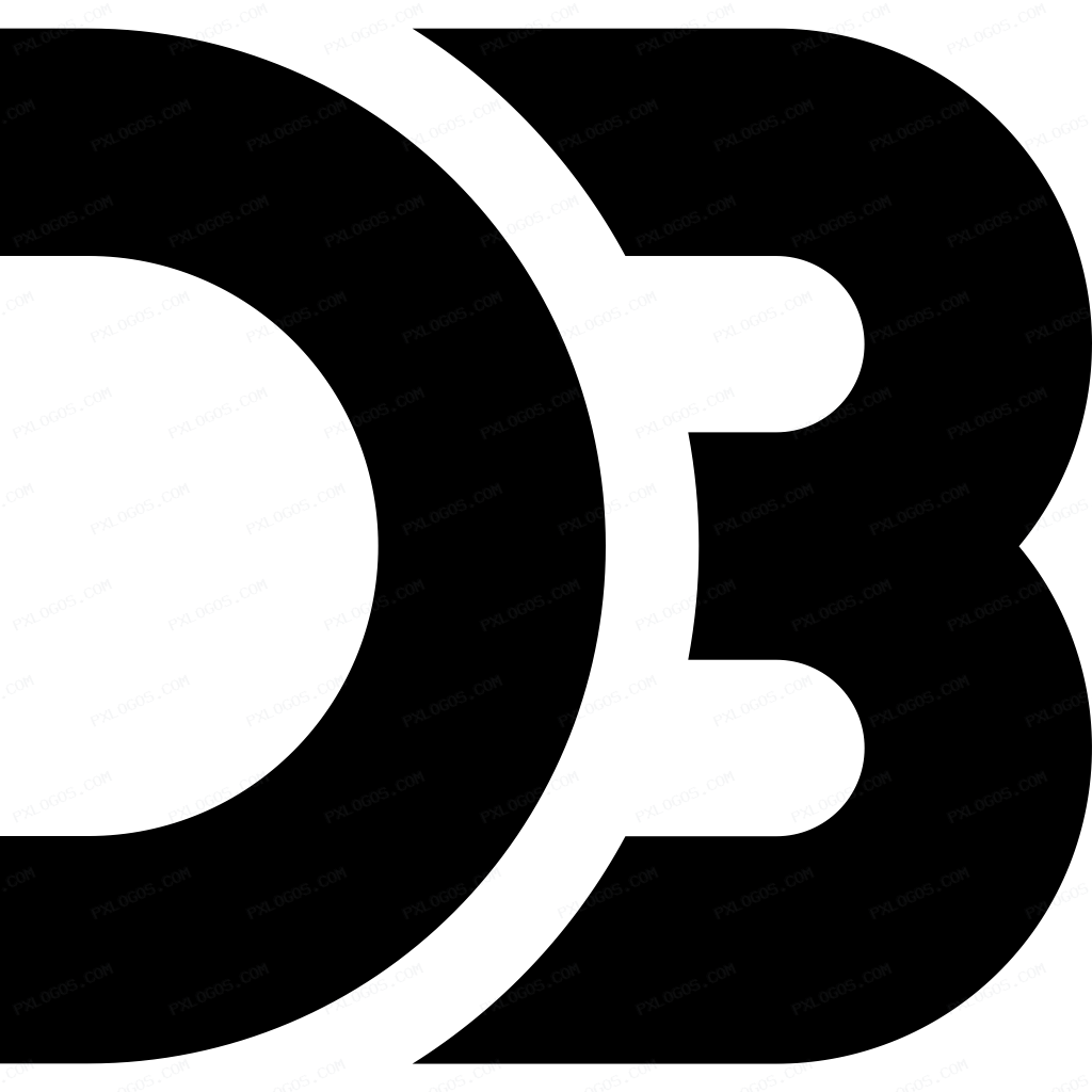 D3 JS Logo PNG with transparent background