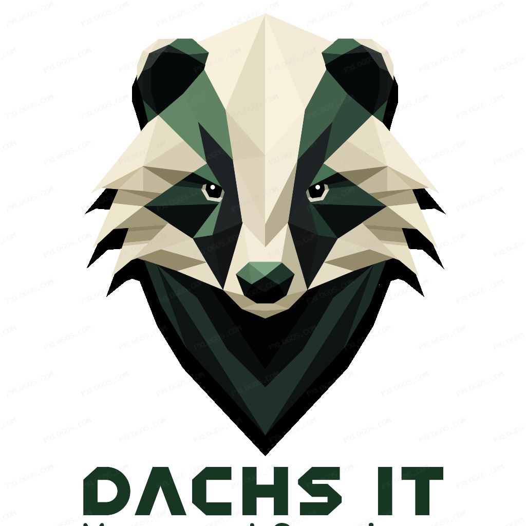 Dachs IT Logo PNG with transparent background