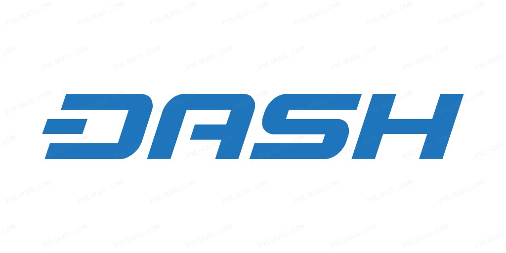 Dash Wordmark Logo PNG with transparent background