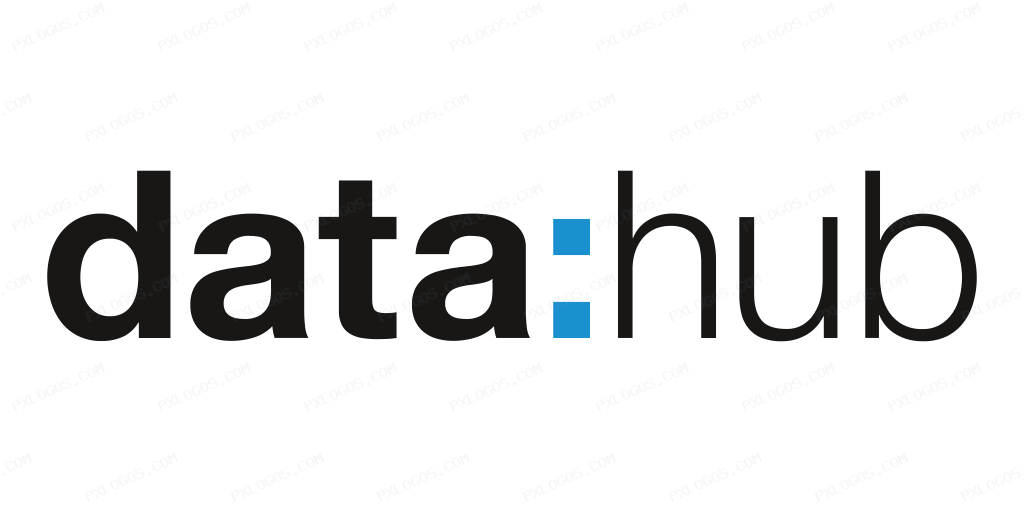 Datahub Wordmark Logo PNG with transparent background