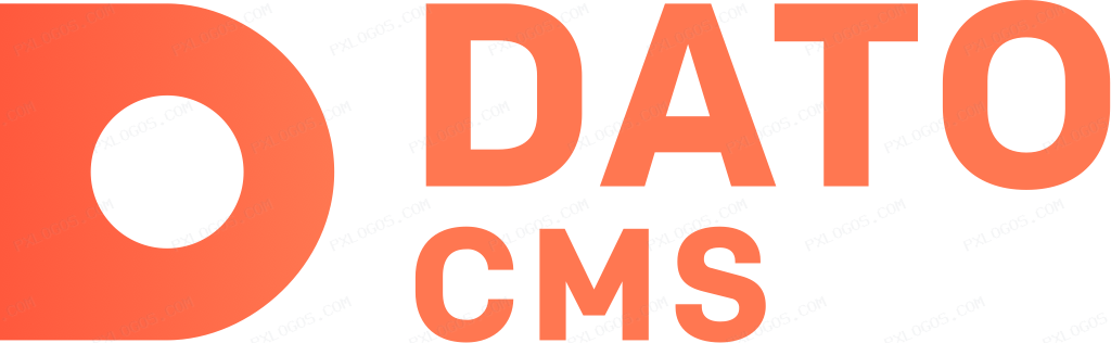 Datocms Wordmark Logo PNG with transparent background