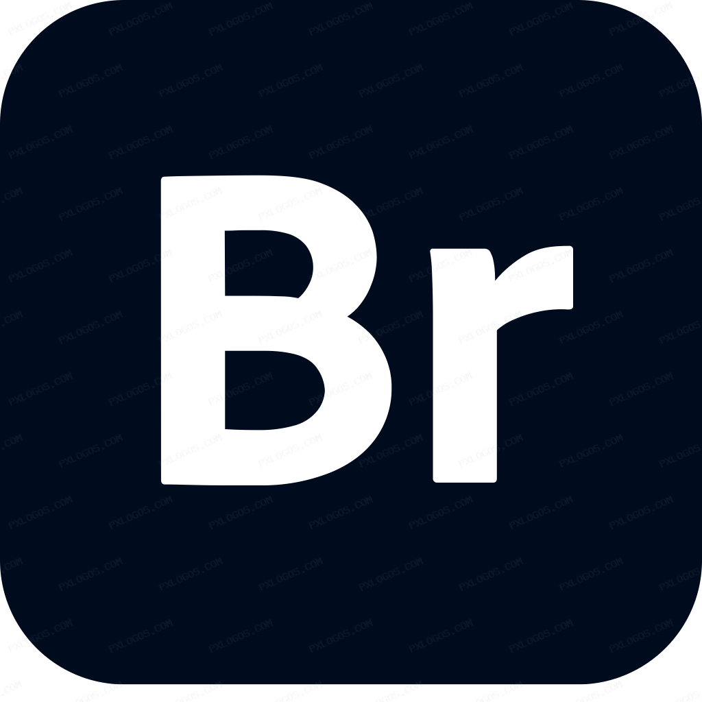 Adobe Bridge Logo PNG with transparent background