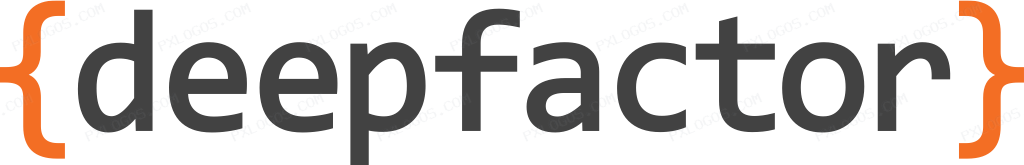 Deepfactor Logo PNG with transparent background