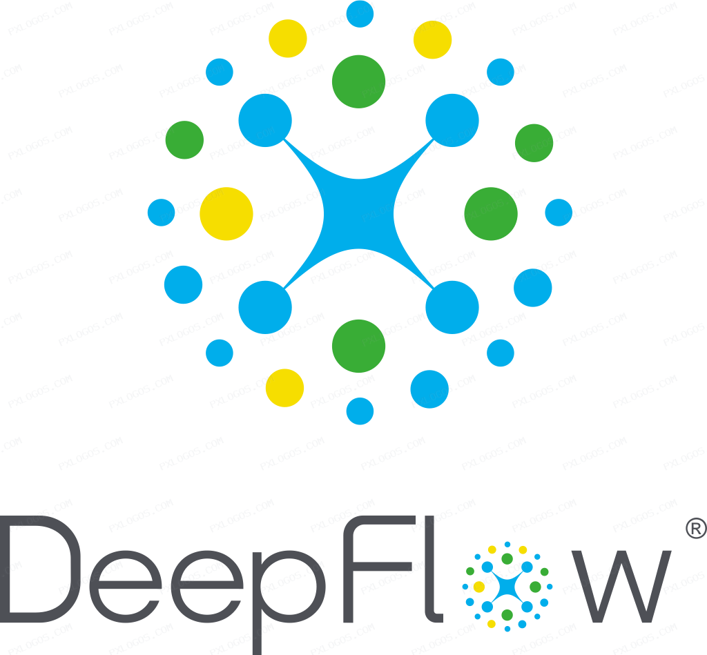 Deepflow Logo PNG with transparent background