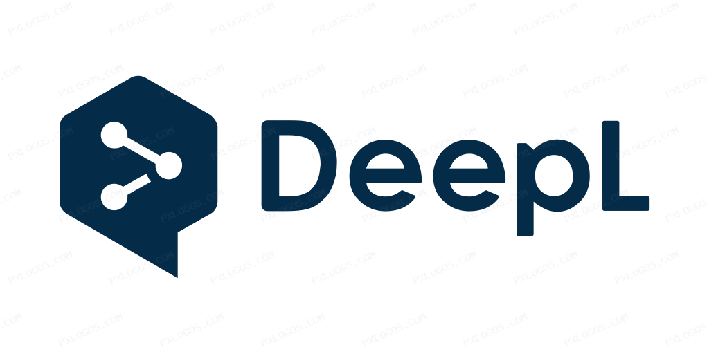 Deepl Wordmark Logo PNG with transparent background
