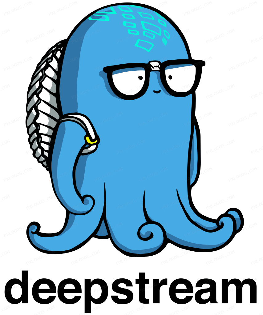 deepstream Logo PNG with transparent background