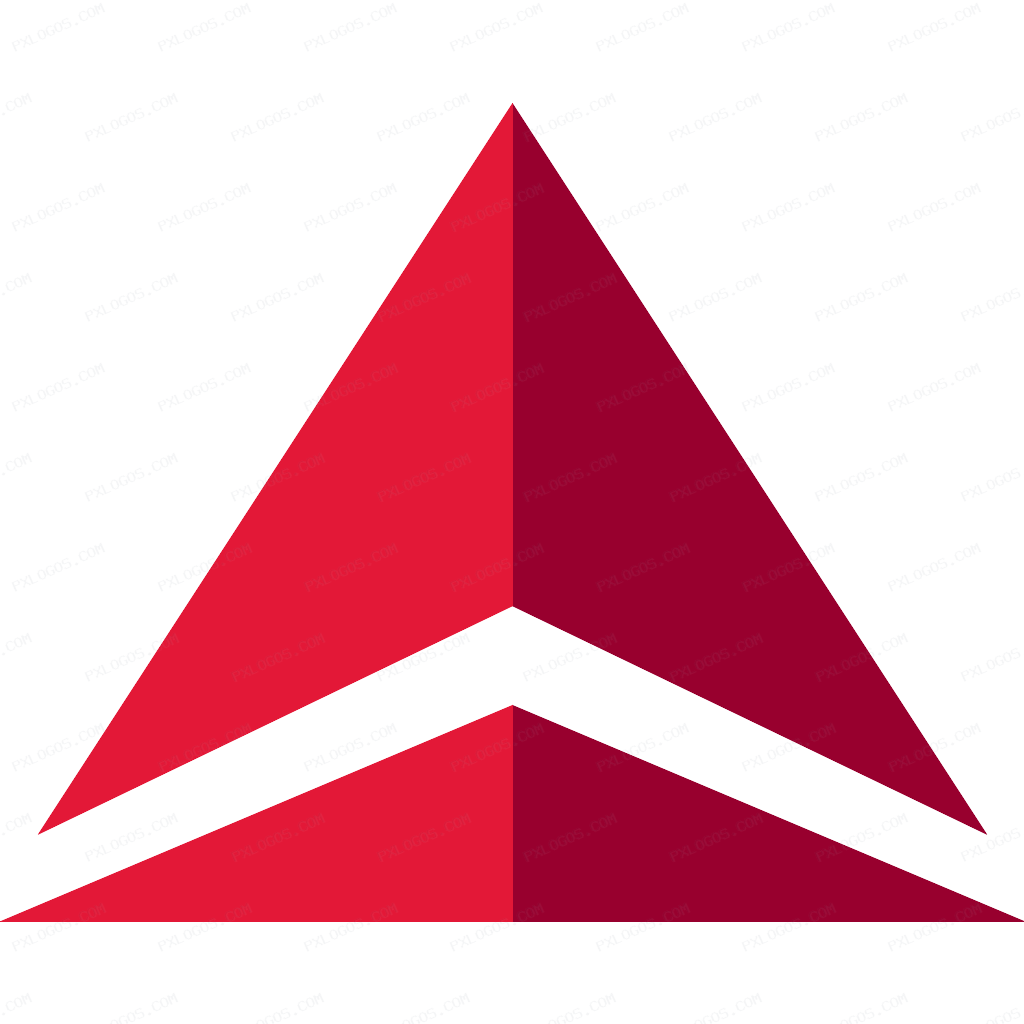 Delta Air Lines Logo PNG with transparent background