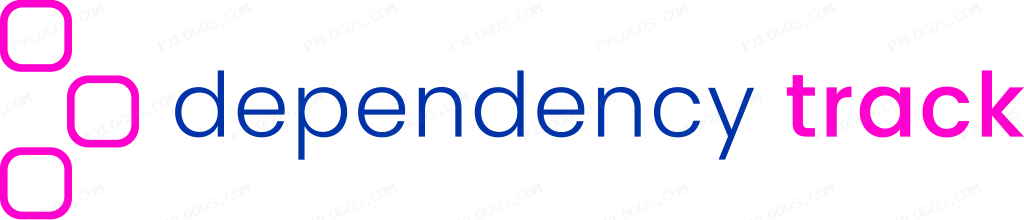 Dependency Track Wordmark Logo PNG with transparent background