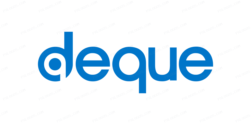 Deque Axe Wordmark Logo PNG with transparent background