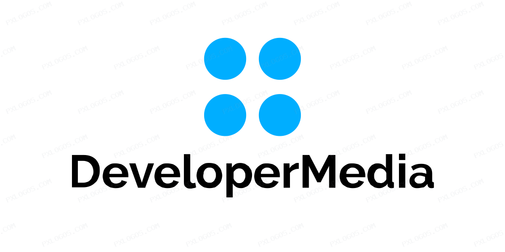 Developermedia Wordmark Logo PNG with transparent background