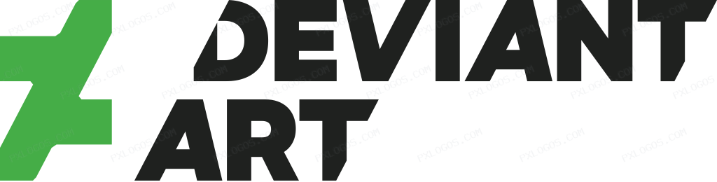Deviantart Wordmark Logo PNG with transparent background