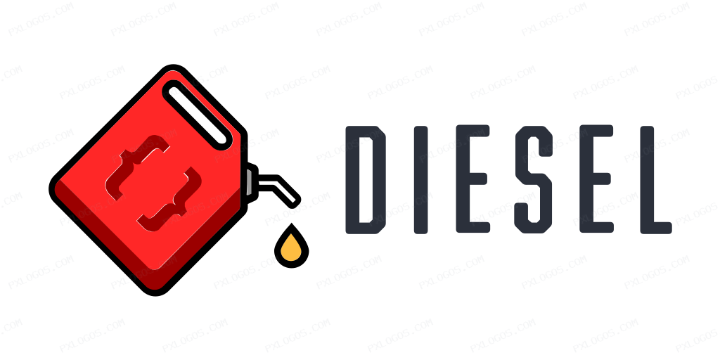 Dieselrs Wordmark Logo PNG with transparent background