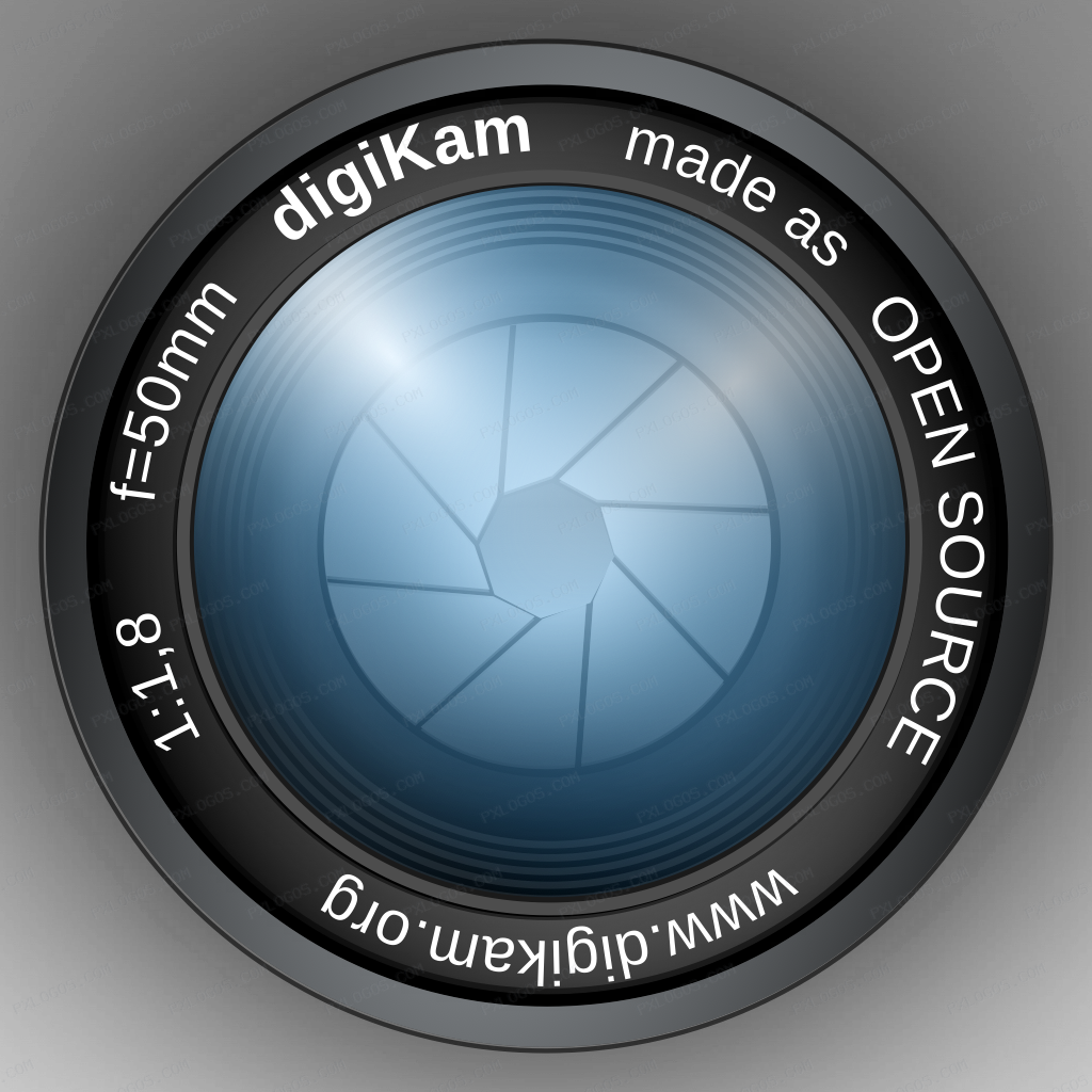 Digi Kam Logo PNG with transparent background