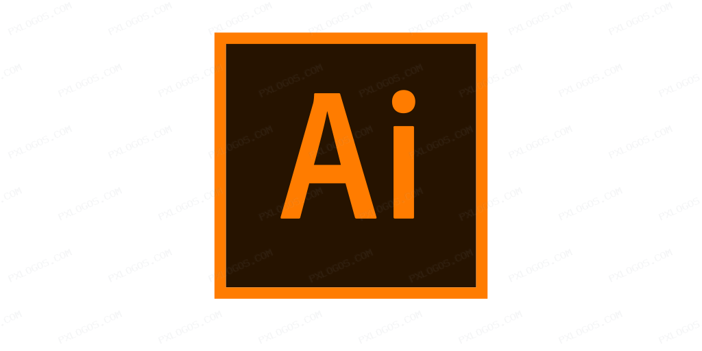 Adobe Illustrator Wordmark Logo PNG with transparent background