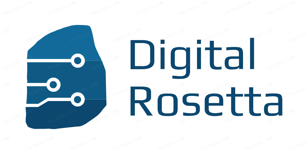 Digitalrosetta Wordmark Logo PNG with transparent background