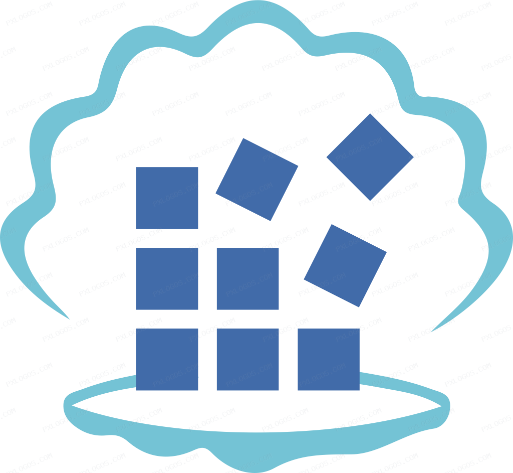 Distribution Logo PNG with transparent background