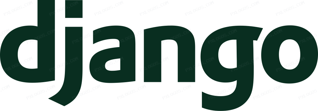 Django Wordmark Logo PNG with transparent background