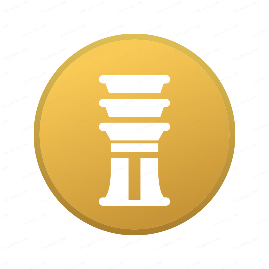 Djed Logo PNG with transparent background