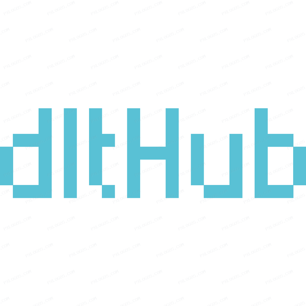 dlthub Logo PNG with transparent background