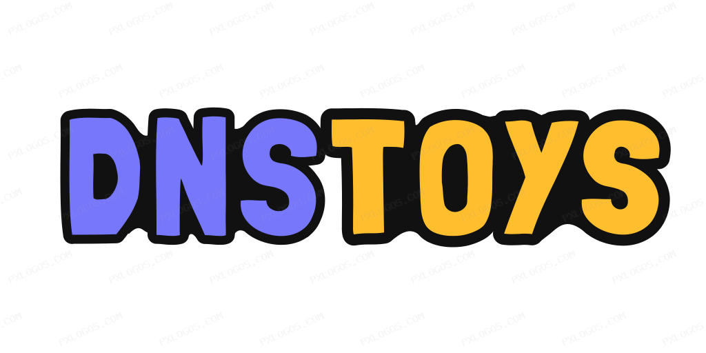 Dnstoys Wordmark Logo PNG with transparent background