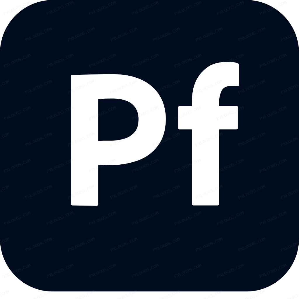 Adobe Portfolio Logo PNG with transparent background