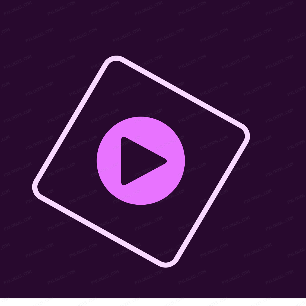 Adobe Premiere Elements Logo PNG with transparent background