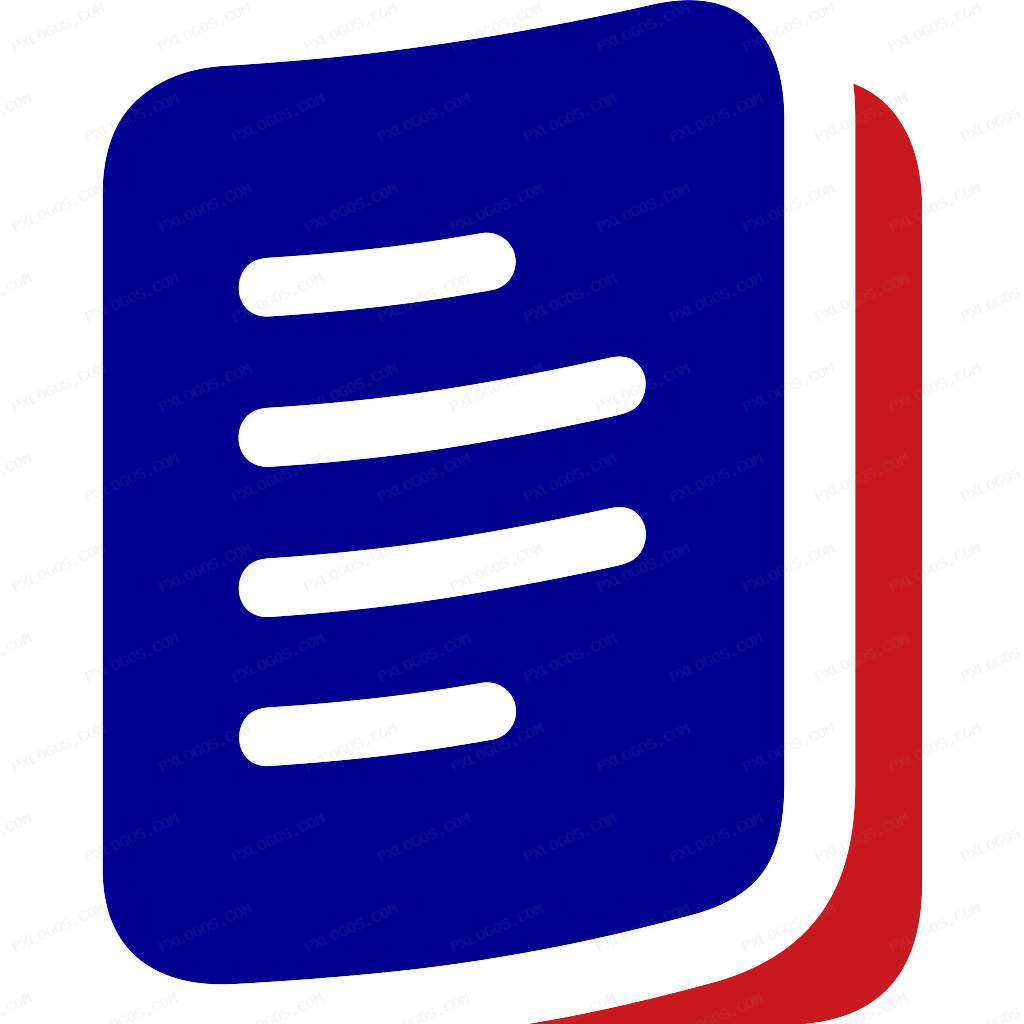 Docs Collaboration Logo PNG with transparent background