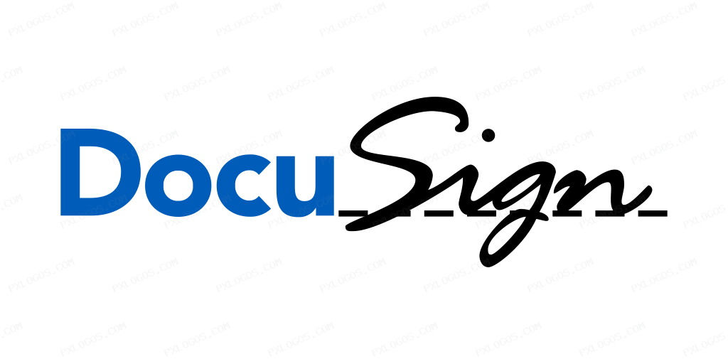 Docusign Wordmark Logo PNG with transparent background
